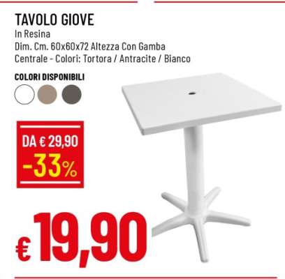 TAVOLO GIOVE