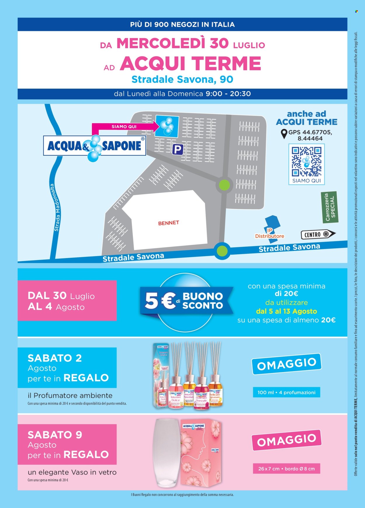 Volantino Acqua & Sapone - 30/7/2025 - 17/8/2025. Pagina 8