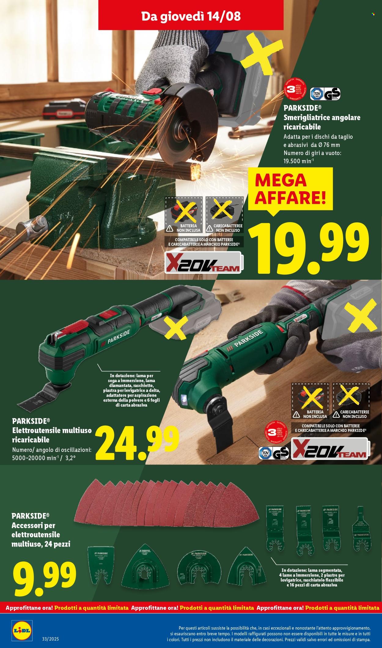 Volantino Lidl - 11/8/2025 - 17/8/2025. Pagina 44