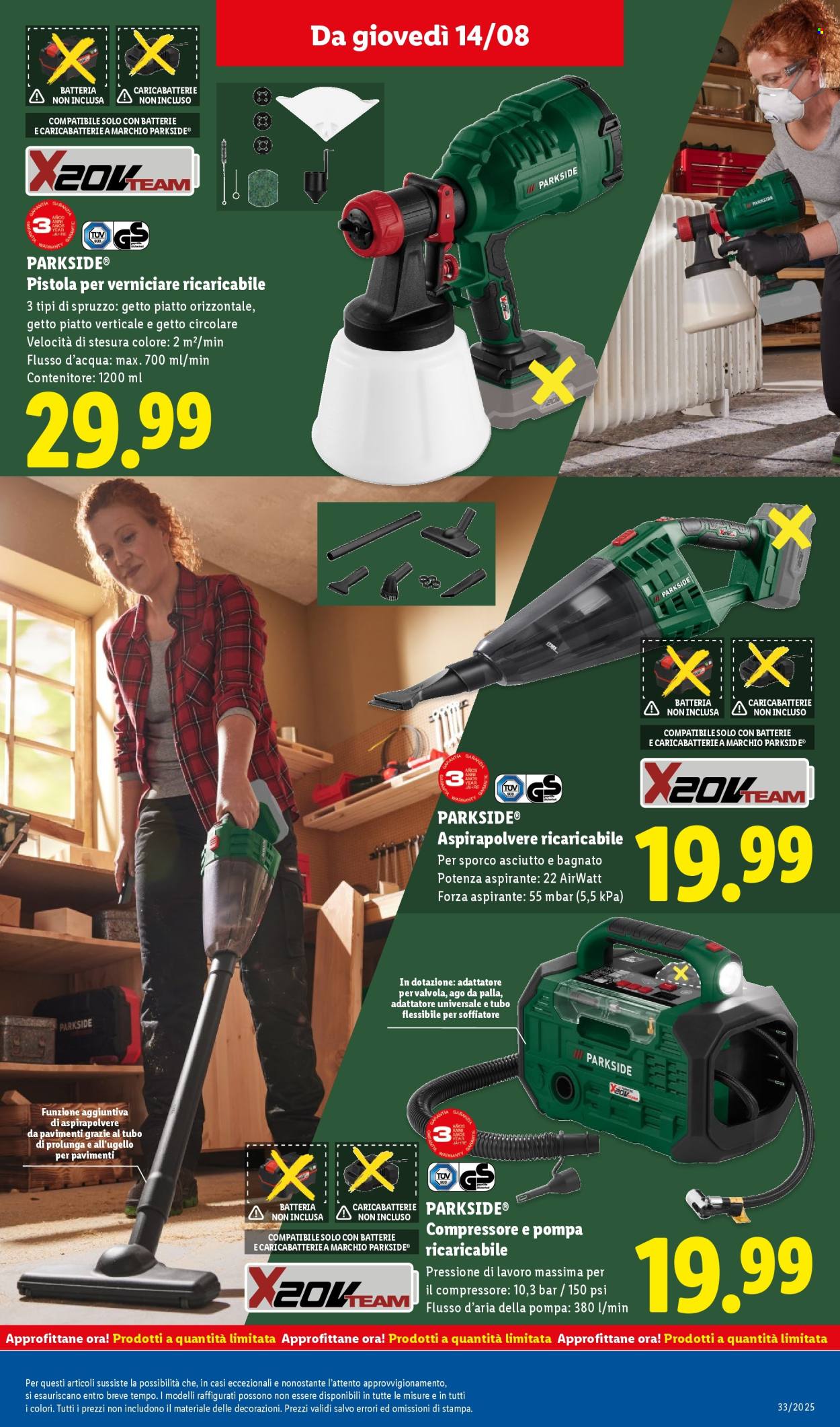 Volantino Lidl - 11/8/2025 - 17/8/2025. Pagina 45