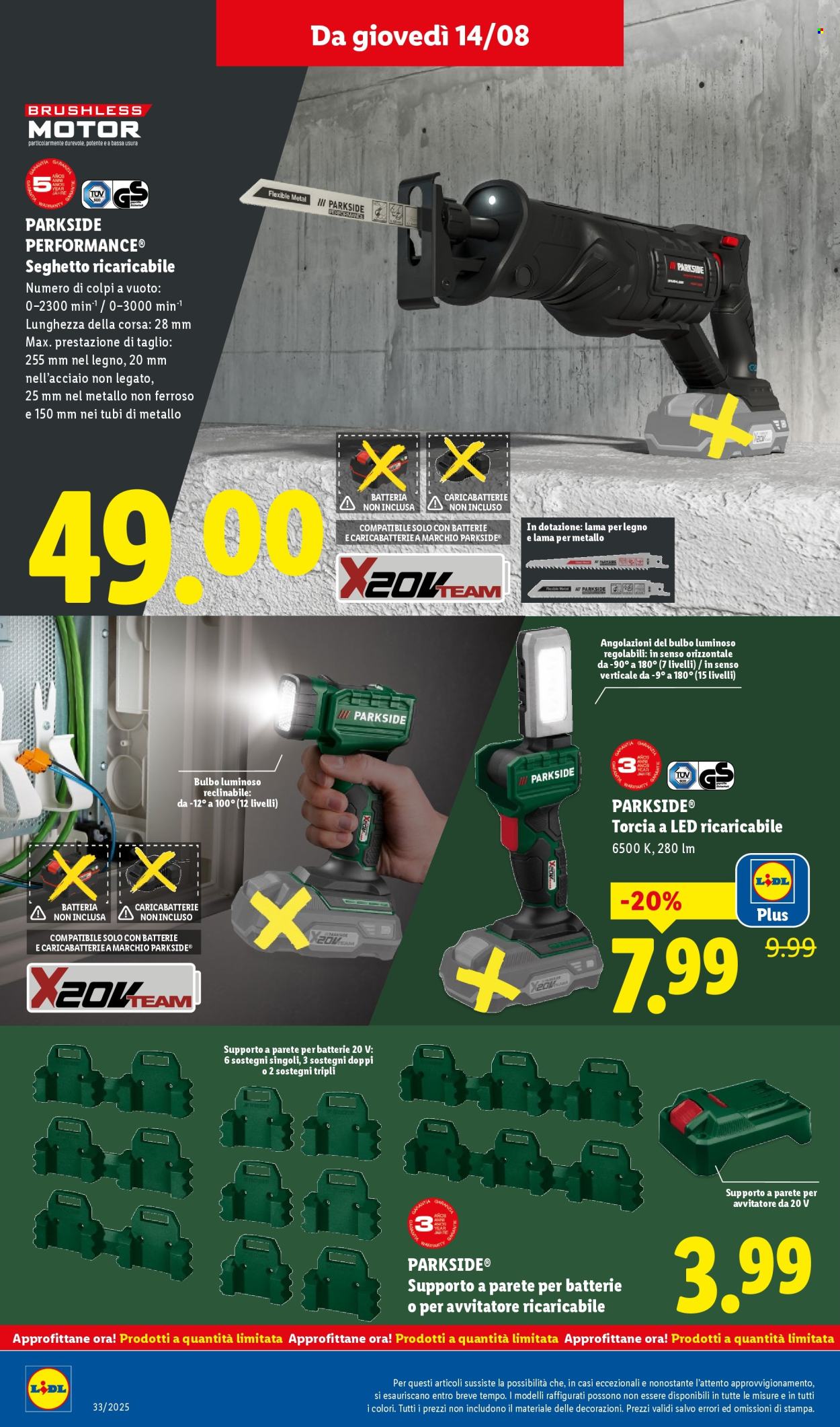 Volantino Lidl - 11/8/2025 - 17/8/2025. Pagina 46