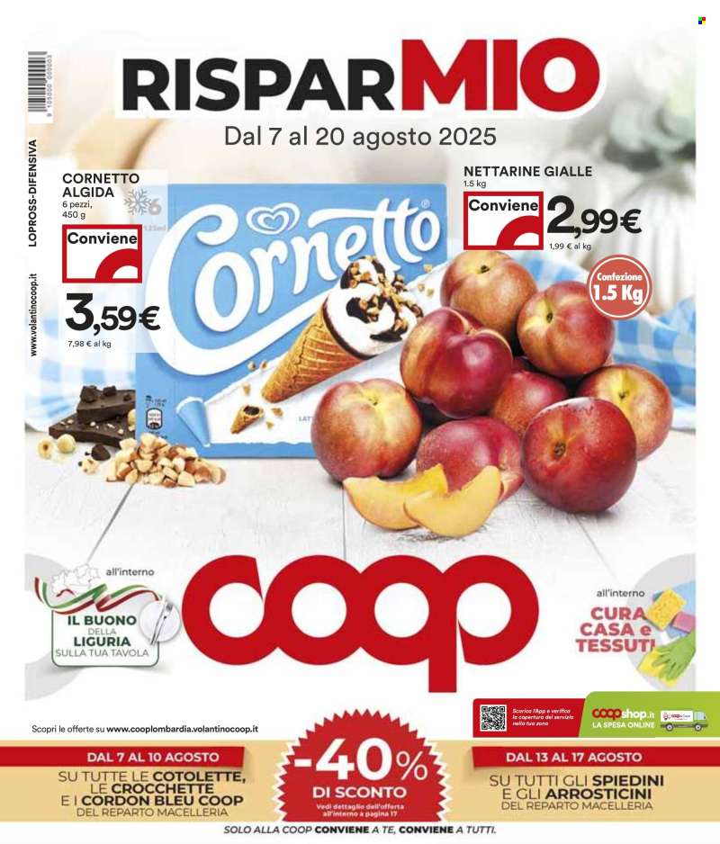 Volantino Coop - 7/8/2025 - 20/8/2025.
