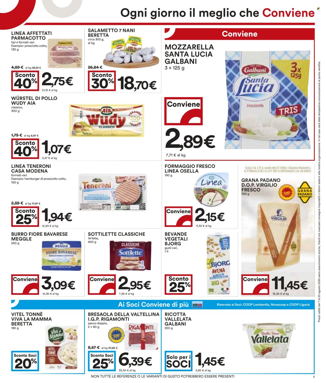 Volantino Coop - 7/8/2025 - 20/8/2025. Pagina 5
