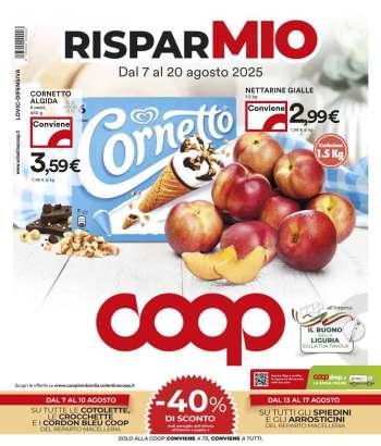 Volantino Coop - 7/8/2025 - 20/8/2025.