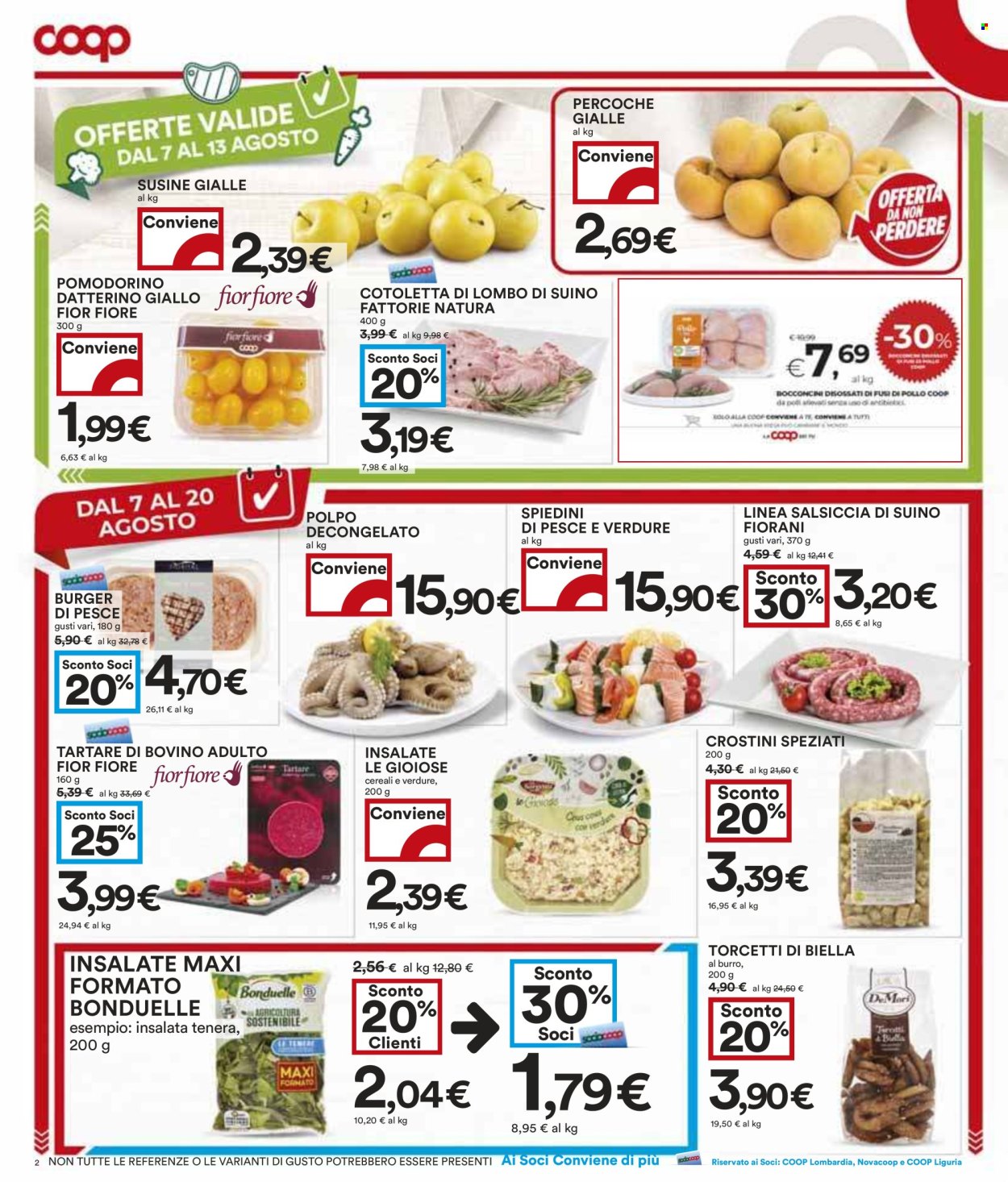 Volantino Coop - 7/8/2025 - 20/8/2025. Pagina 2