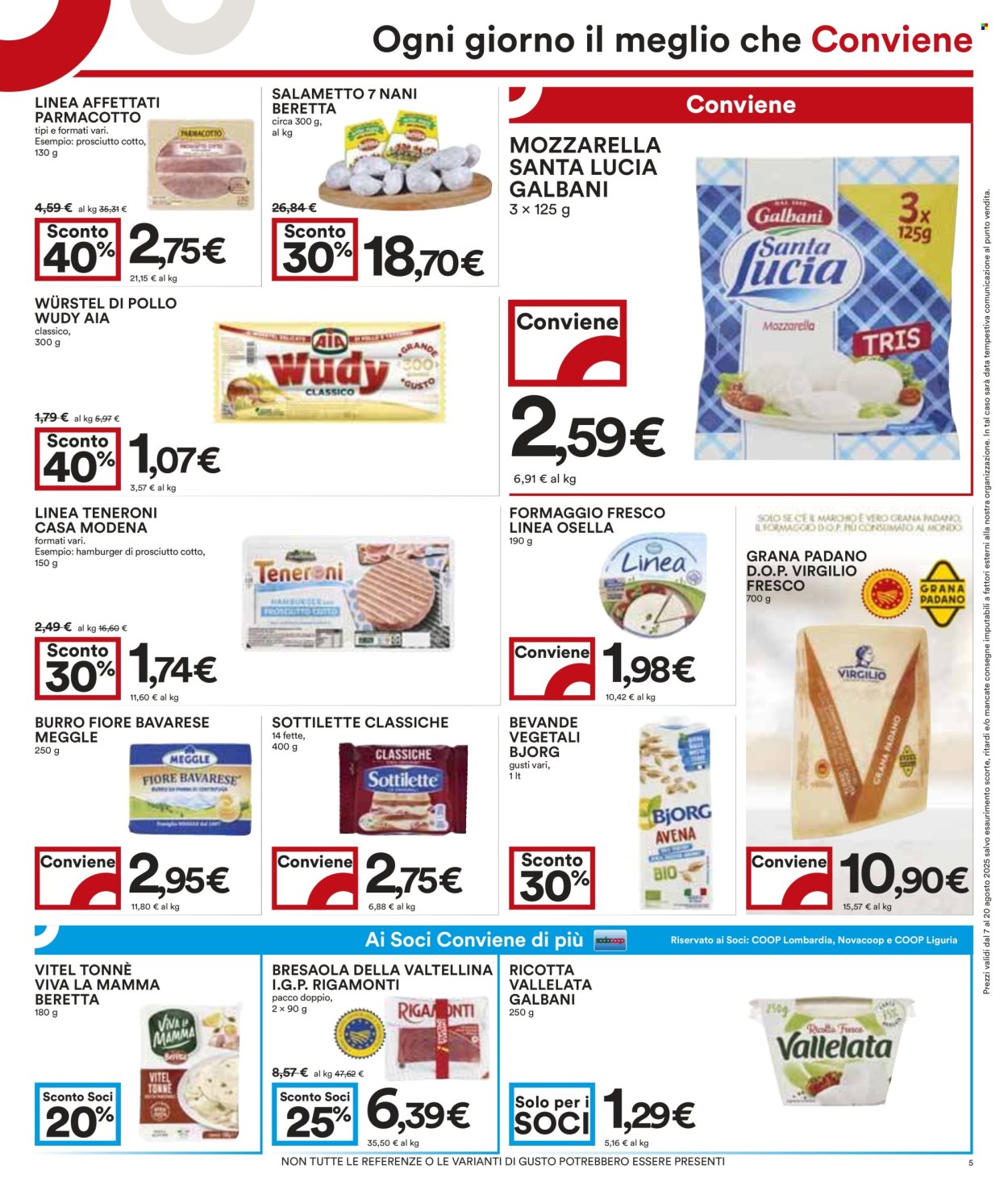 Volantino Coop - 7/8/2025 - 20/8/2025. Pagina 5