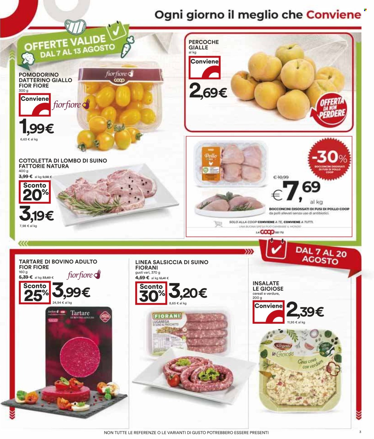 Volantino Coop - 7/8/2025 - 20/8/2025. Pagina 3