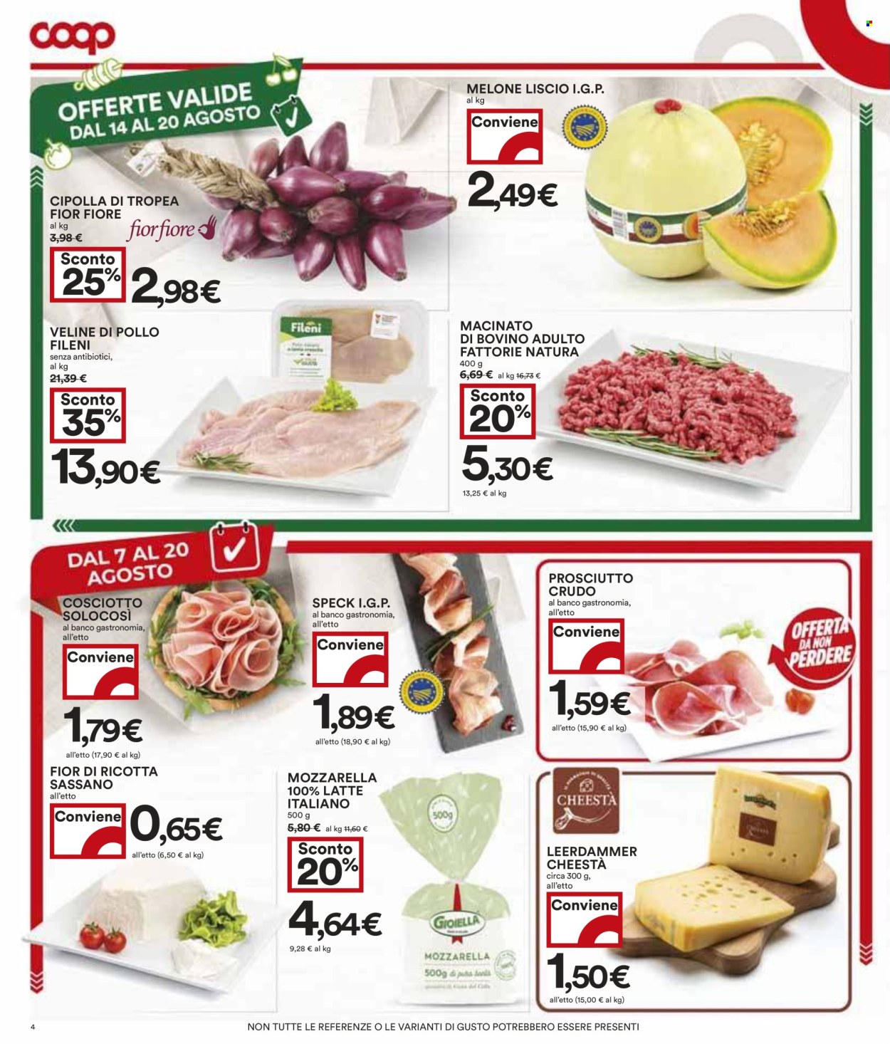 Volantino Coop - 7/8/2025 - 20/8/2025. Pagina 4