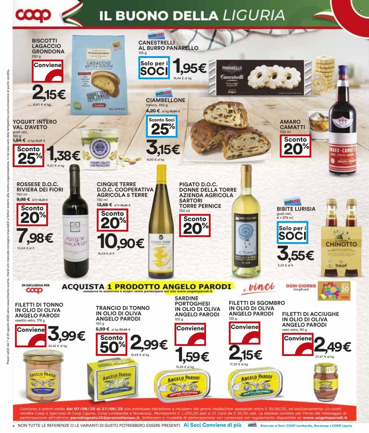 Volantino Coop - 7/8/2025 - 20/8/2025. Pagina 8