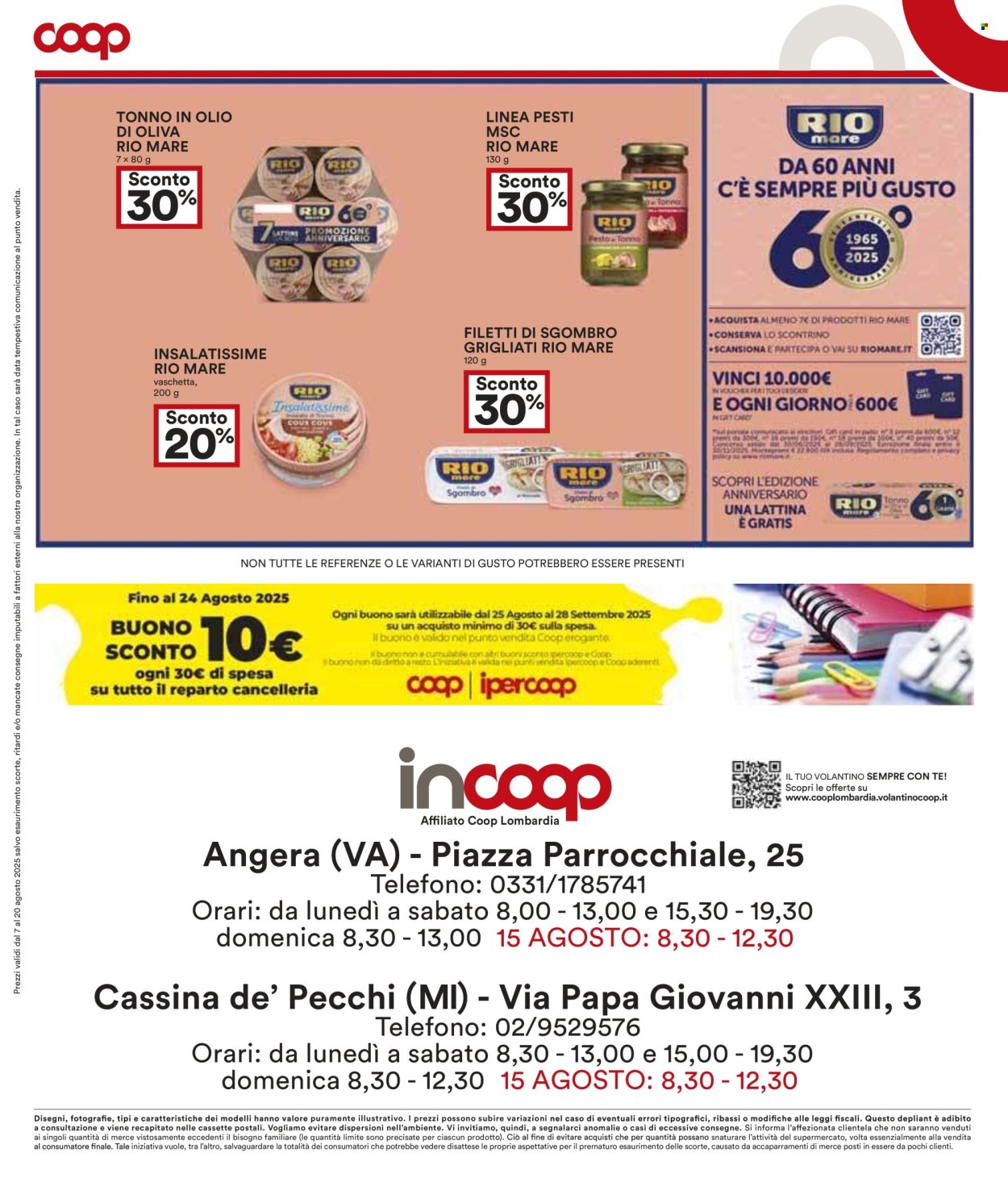 Volantino Coop - 7/8/2025 - 20/8/2025. Pagina 11
