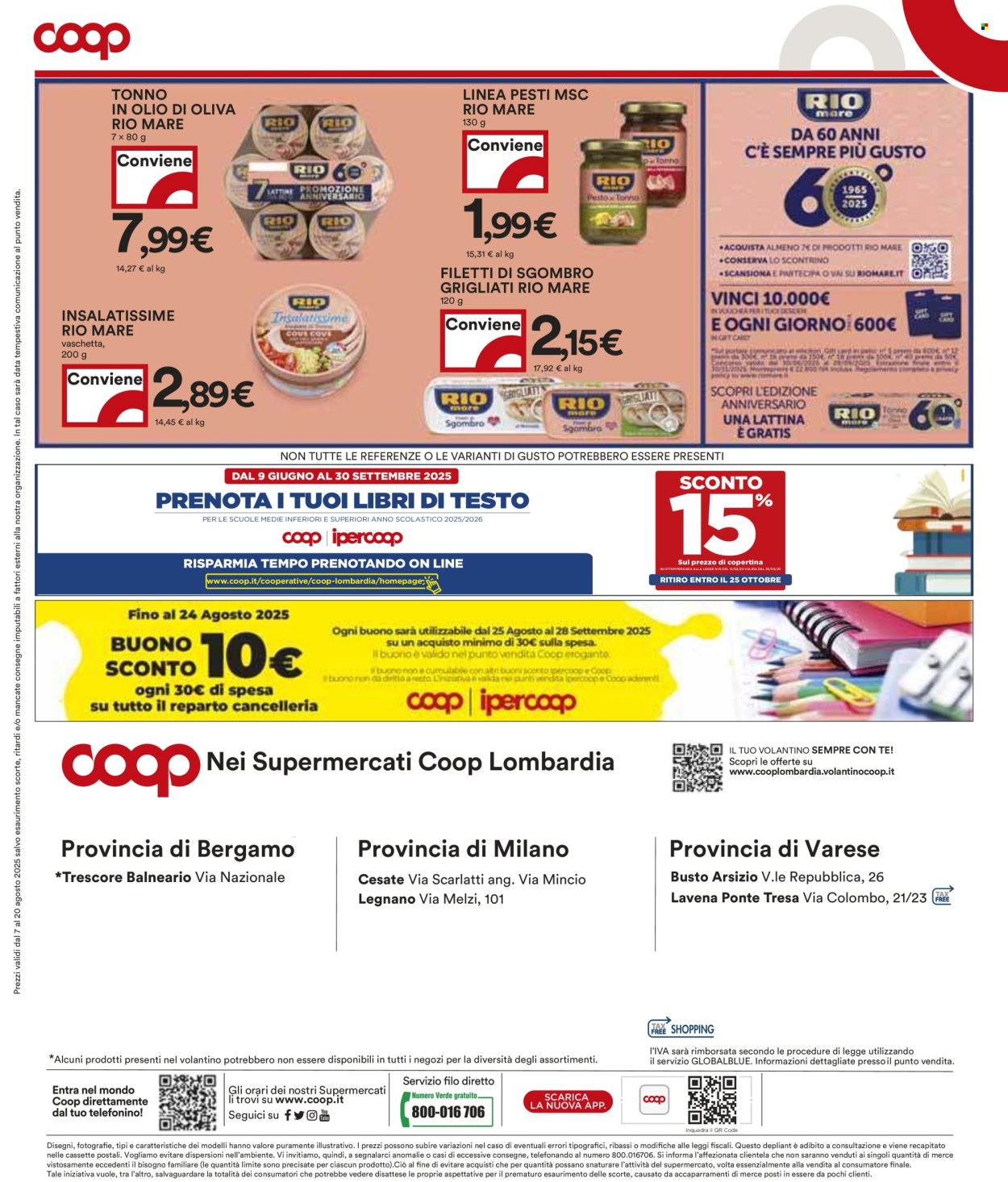 Volantino Coop - 7/8/2025 - 20/8/2025. Pagina 18
