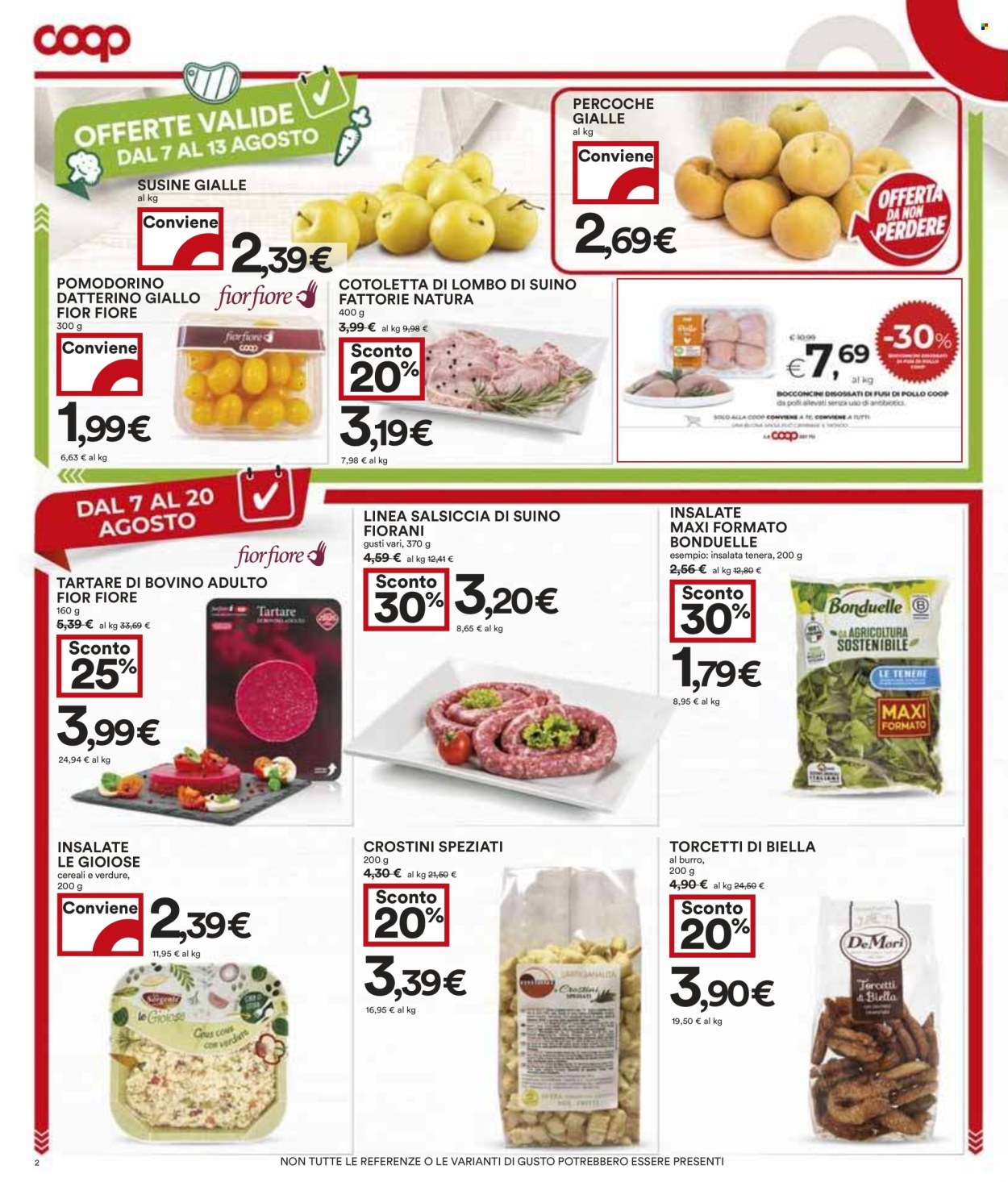 Volantino Coop - 7/8/2025 - 20/8/2025. Pagina 2