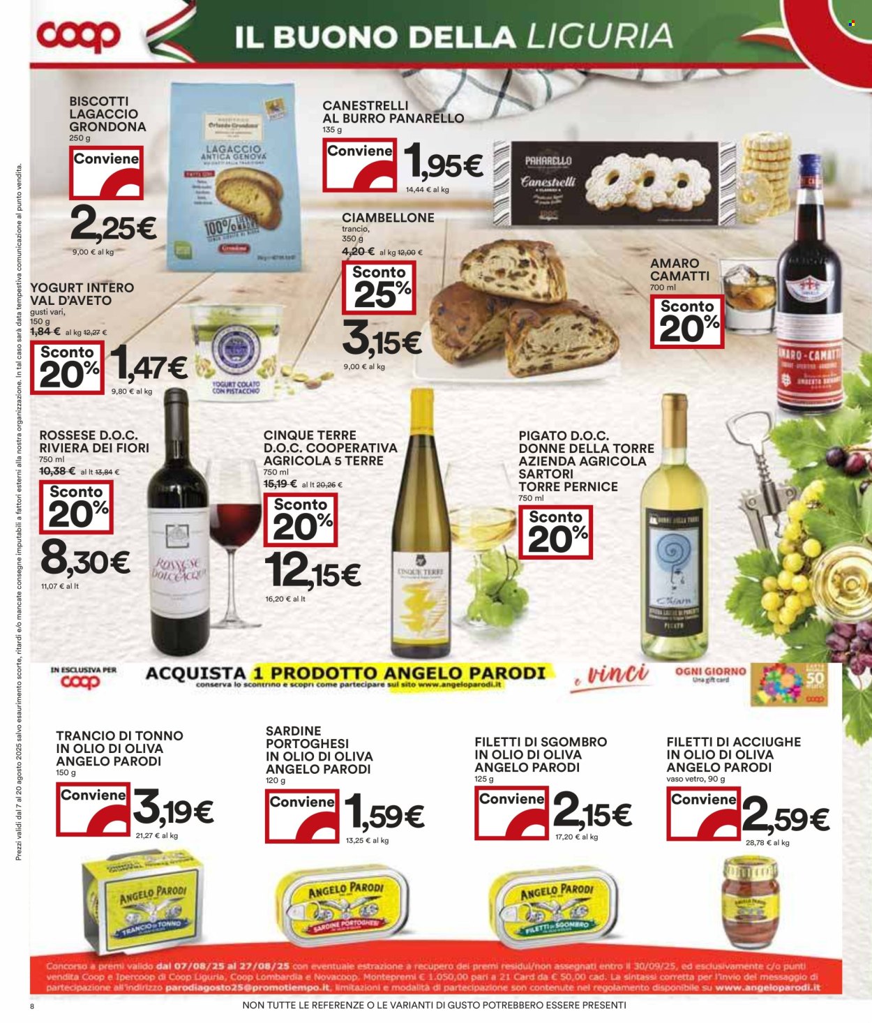 Volantino Coop - 7/8/2025 - 20/8/2025. Pagina 8