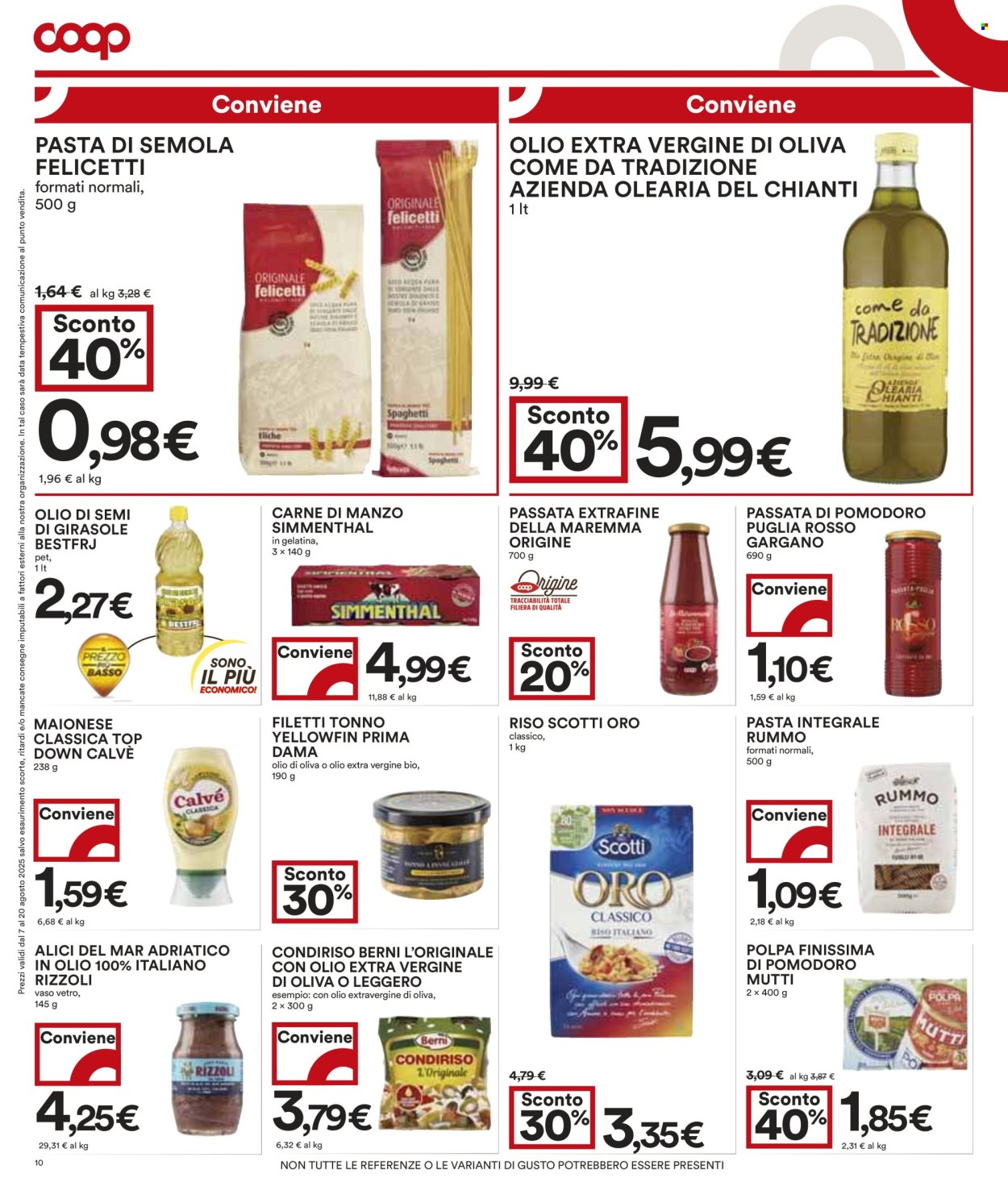 Volantino Coop - 7/8/2025 - 20/8/2025. Pagina 10