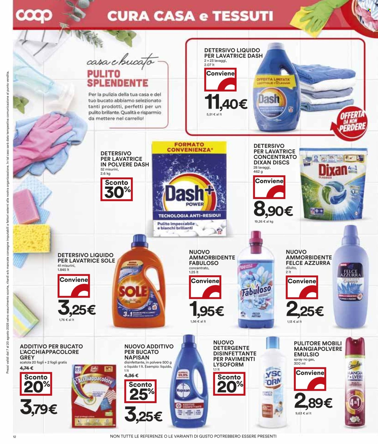 Volantino Coop - 7/8/2025 - 20/8/2025. Pagina 12