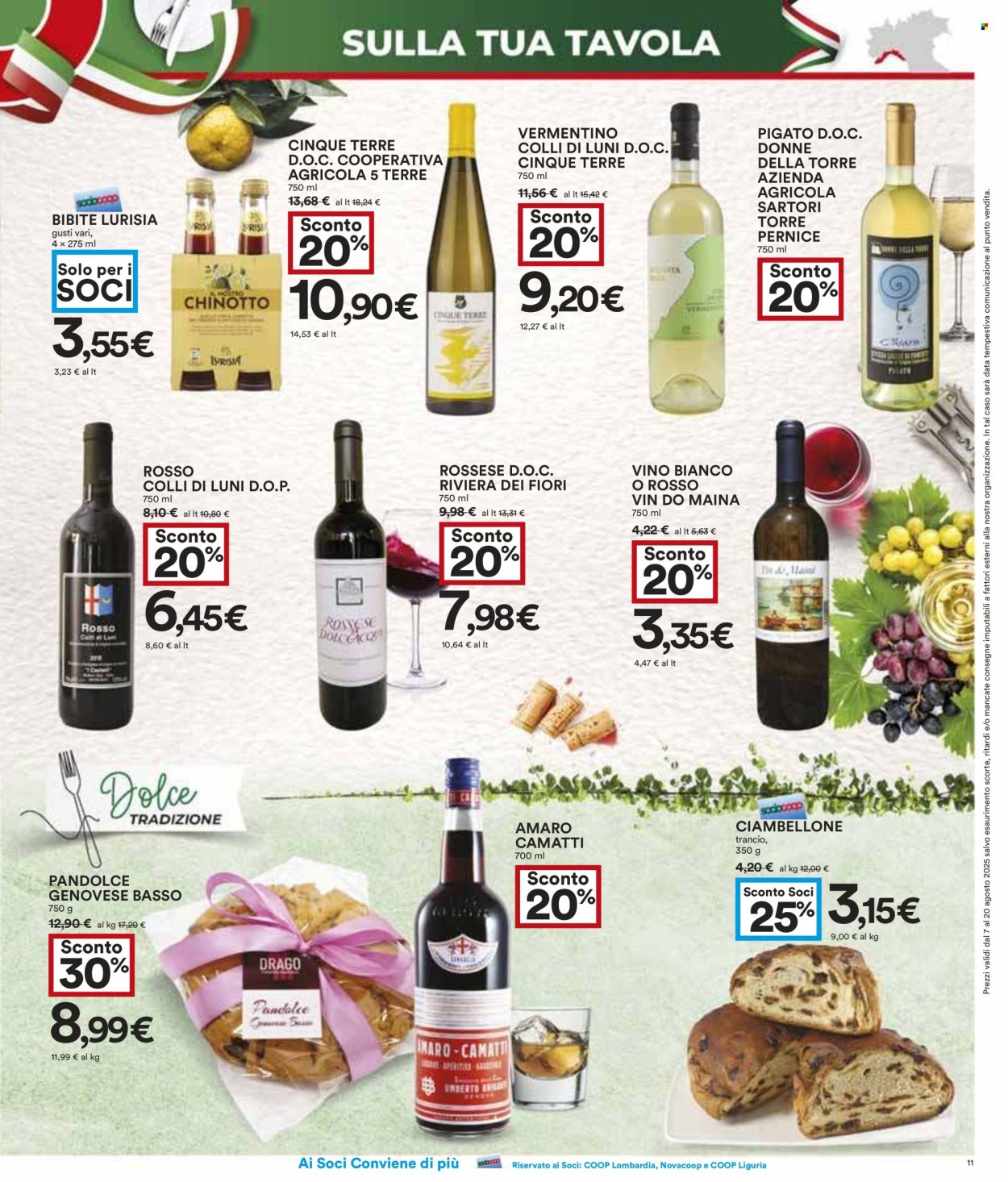 Volantino Coop - 7/8/2025 - 20/8/2025. Pagina 11
