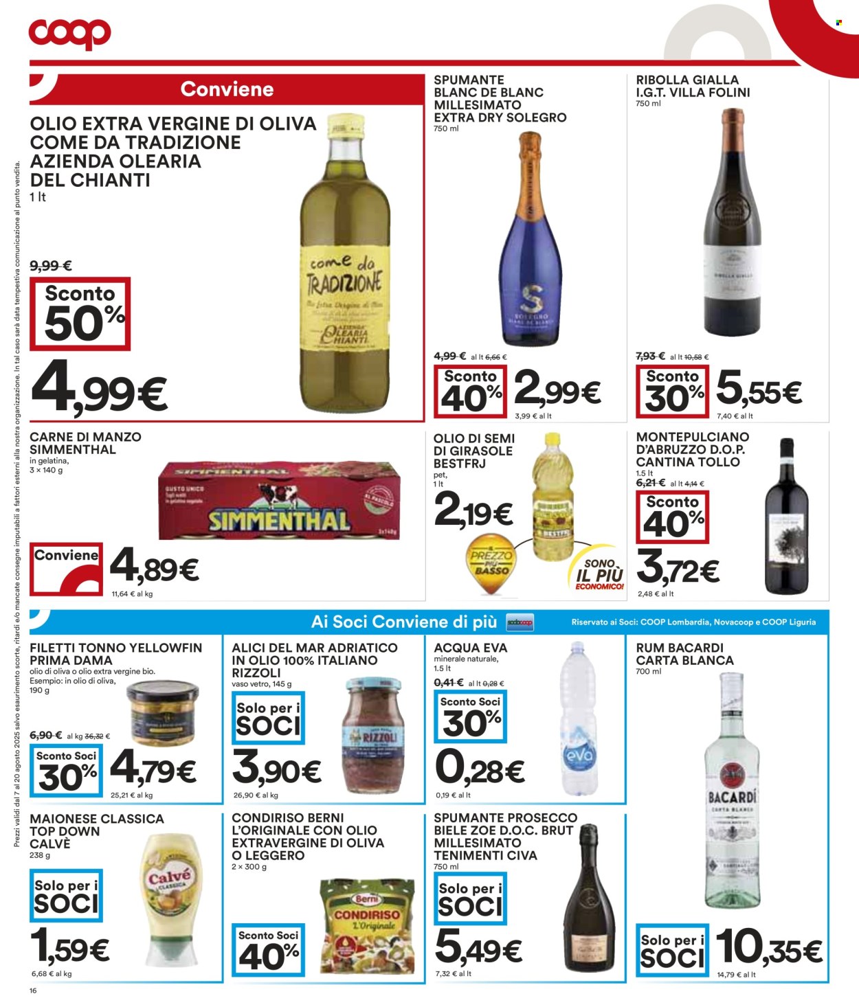 Volantino Coop - 7/8/2025 - 20/8/2025. Pagina 16