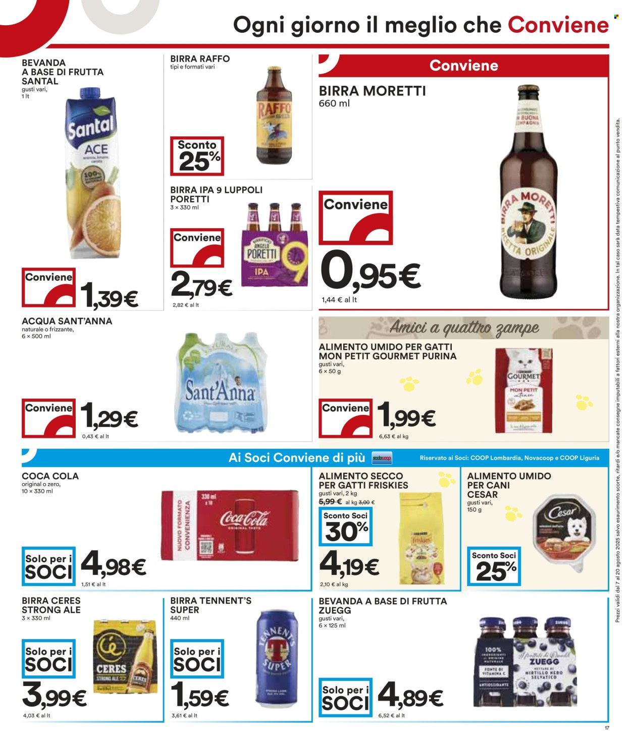 Volantino Coop - 7/8/2025 - 20/8/2025. Pagina 17