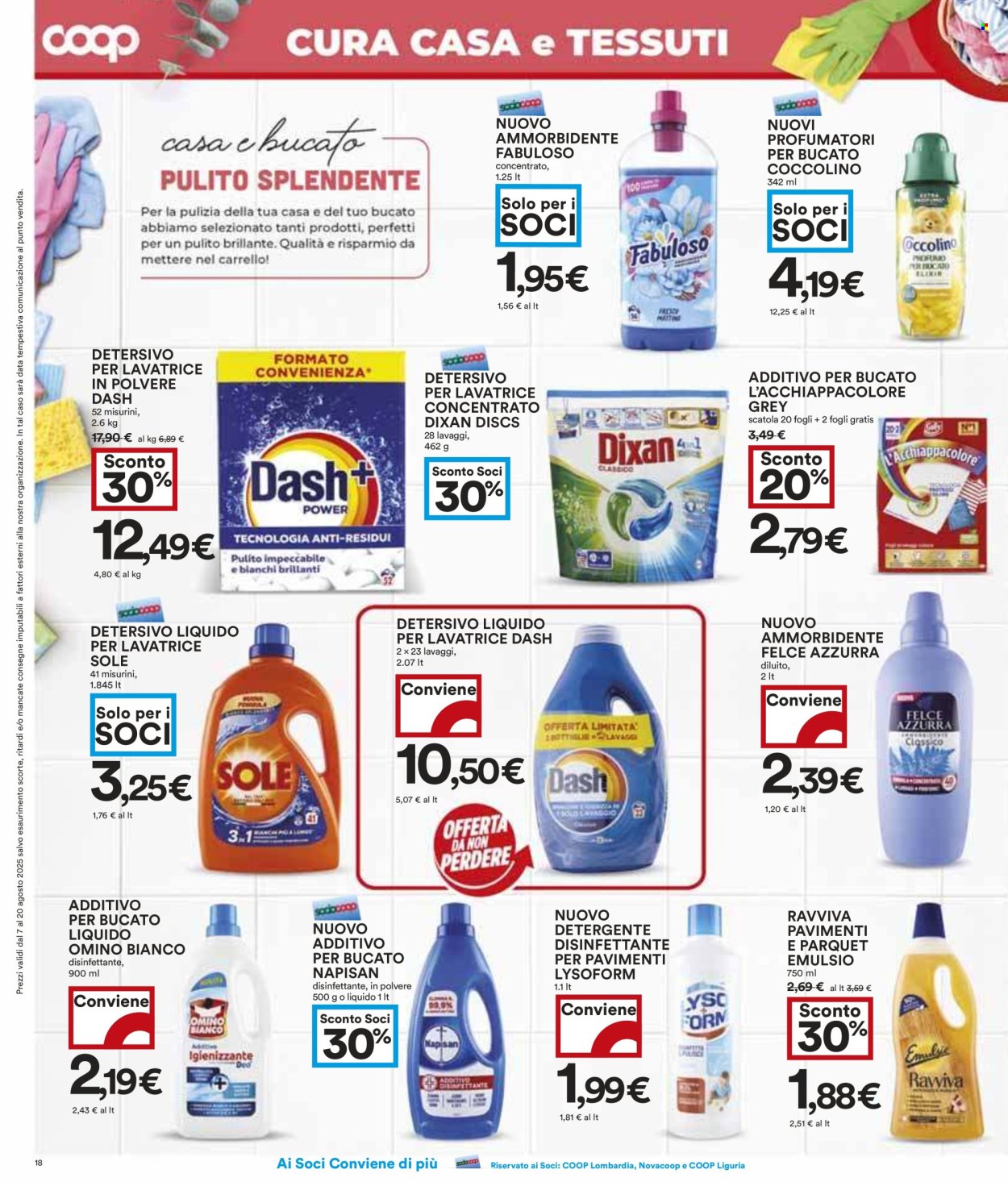 Volantino Coop - 7/8/2025 - 20/8/2025. Pagina 18