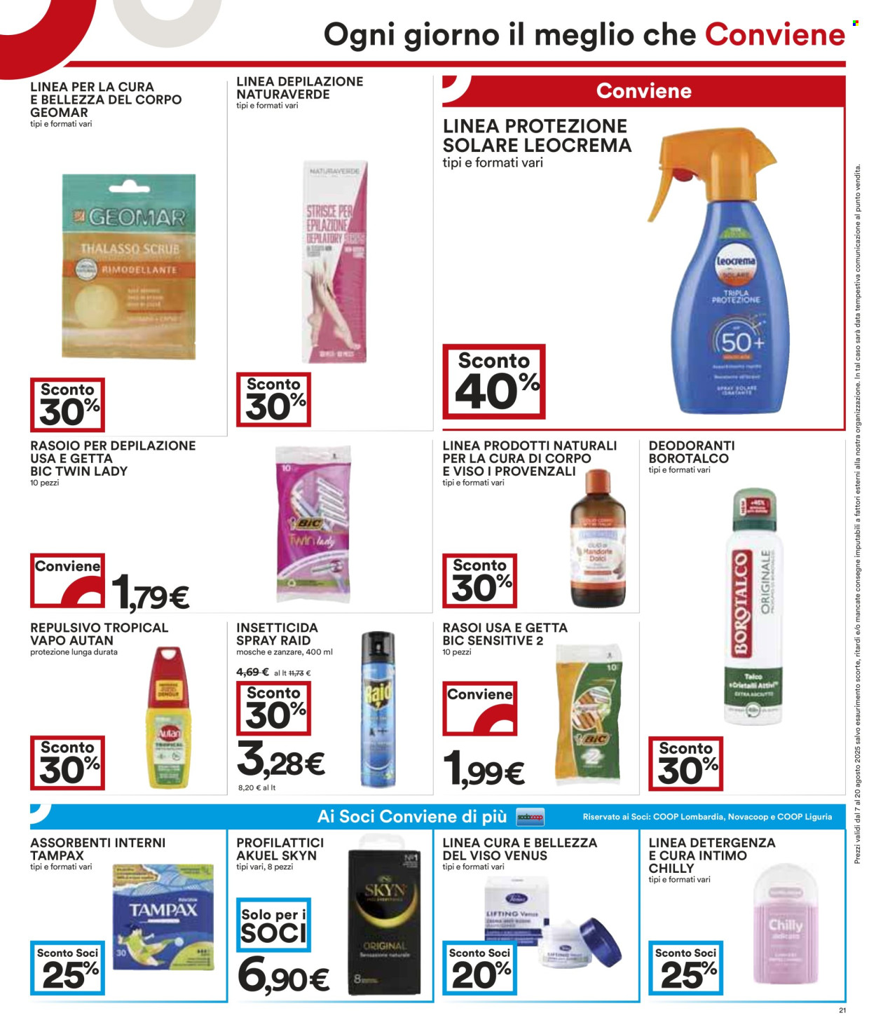 Volantino Coop - 7/8/2025 - 20/8/2025. Pagina 21