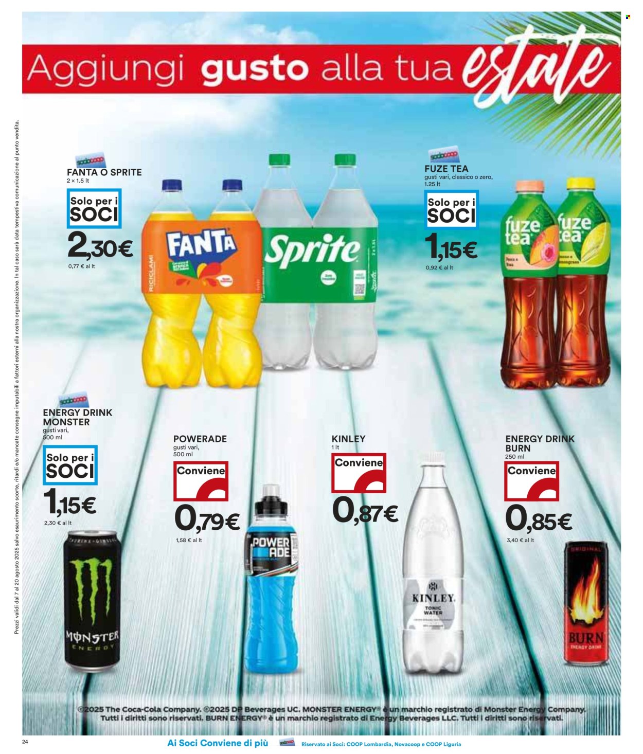 Volantino Coop - 7/8/2025 - 20/8/2025. Pagina 24