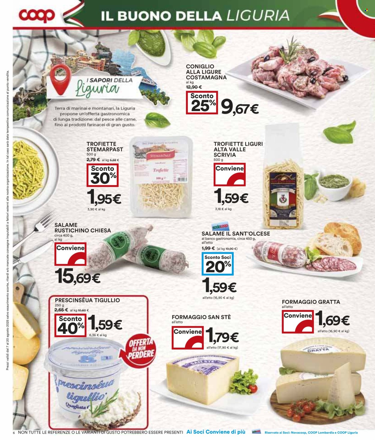 Volantino Coop - 7/8/2025 - 20/8/2025. Pagina 6