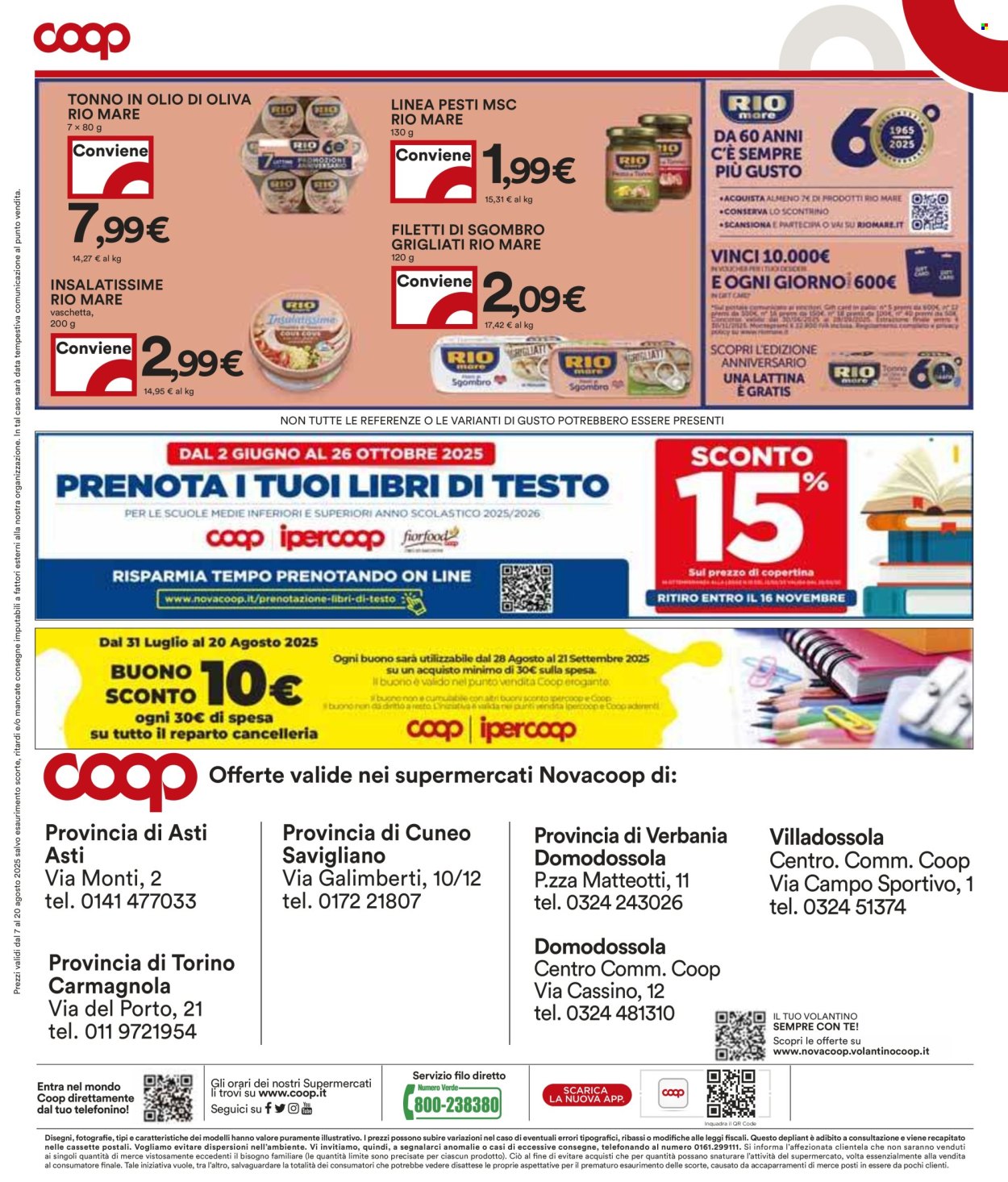 Volantino Coop - 7/8/2025 - 20/8/2025. Pagina 18