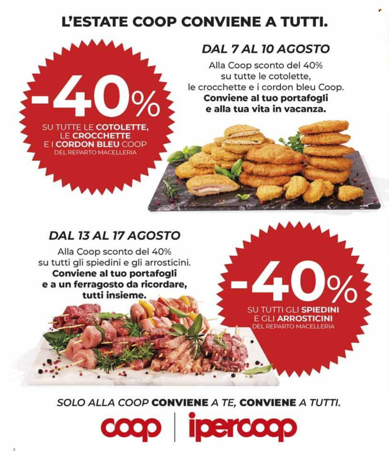 Volantino Coop - 7/8/2025 - 20/8/2025. Pagina 2