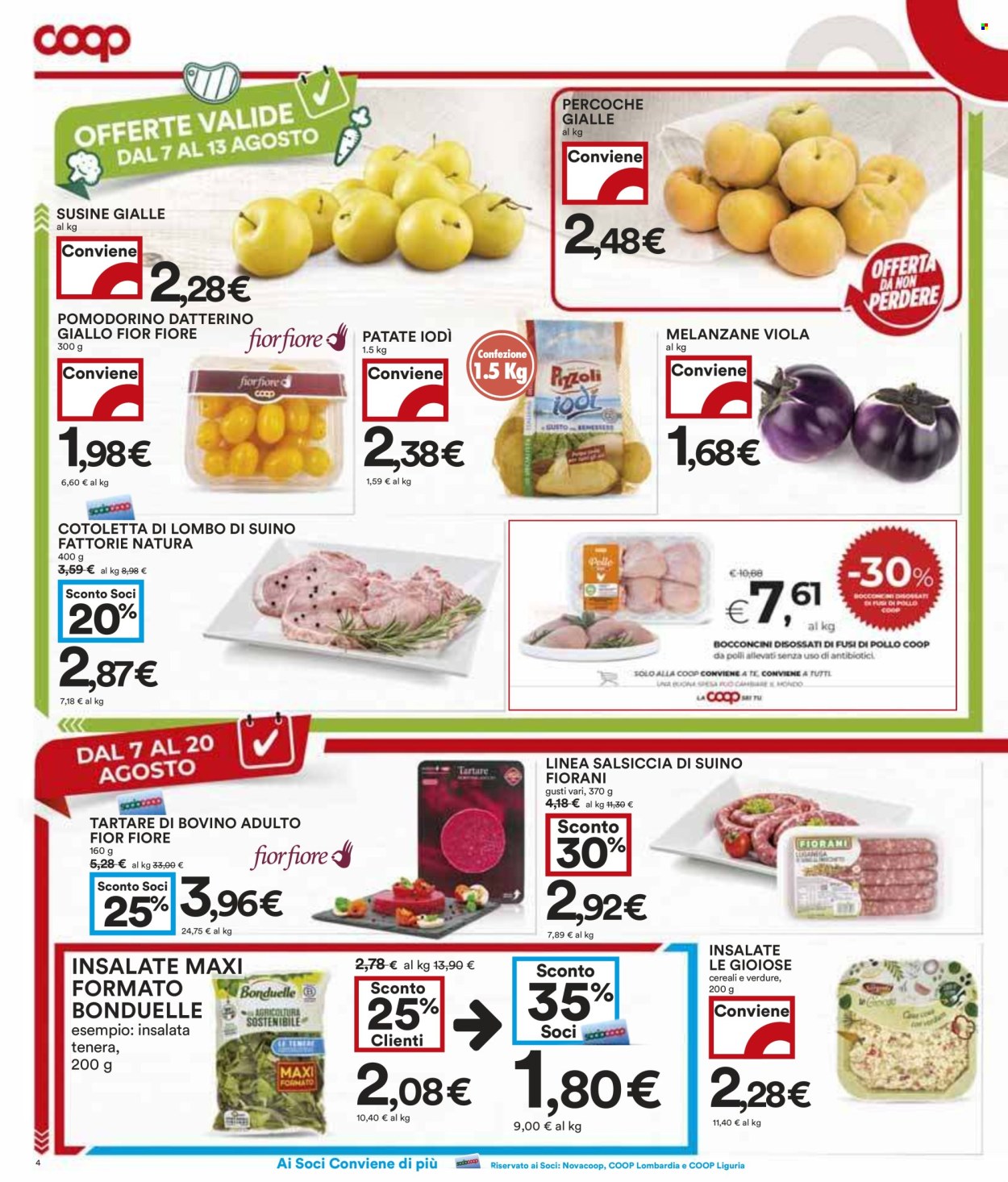 Volantino Coop - 7/8/2025 - 20/8/2025. Pagina 4