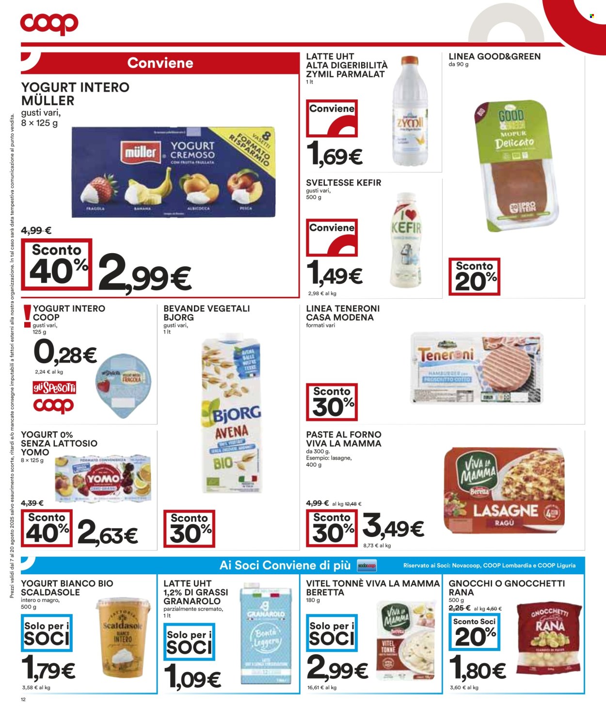 Volantino Coop - 7/8/2025 - 20/8/2025. Pagina 12