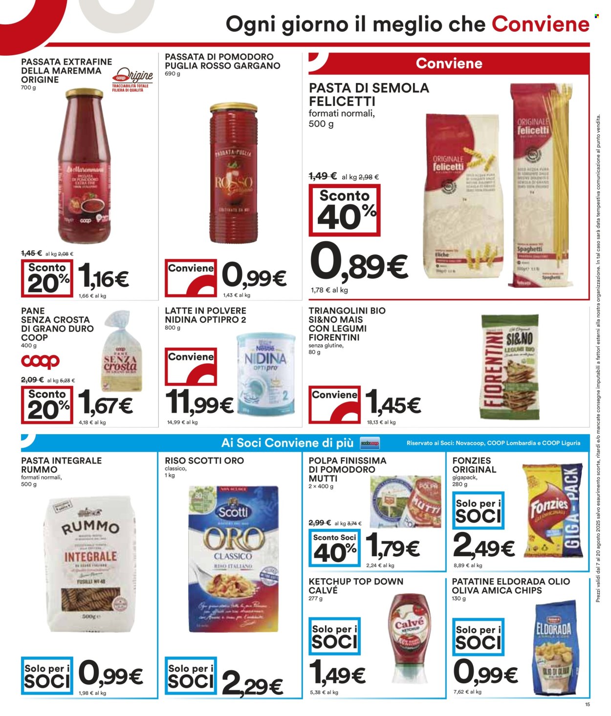 Volantino Coop - 7/8/2025 - 20/8/2025. Pagina 15