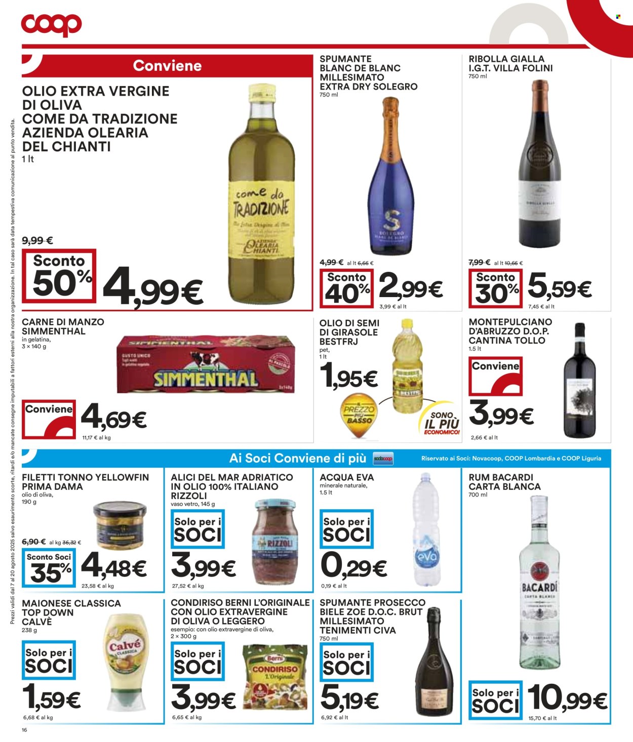 Volantino Coop - 7/8/2025 - 20/8/2025. Pagina 16
