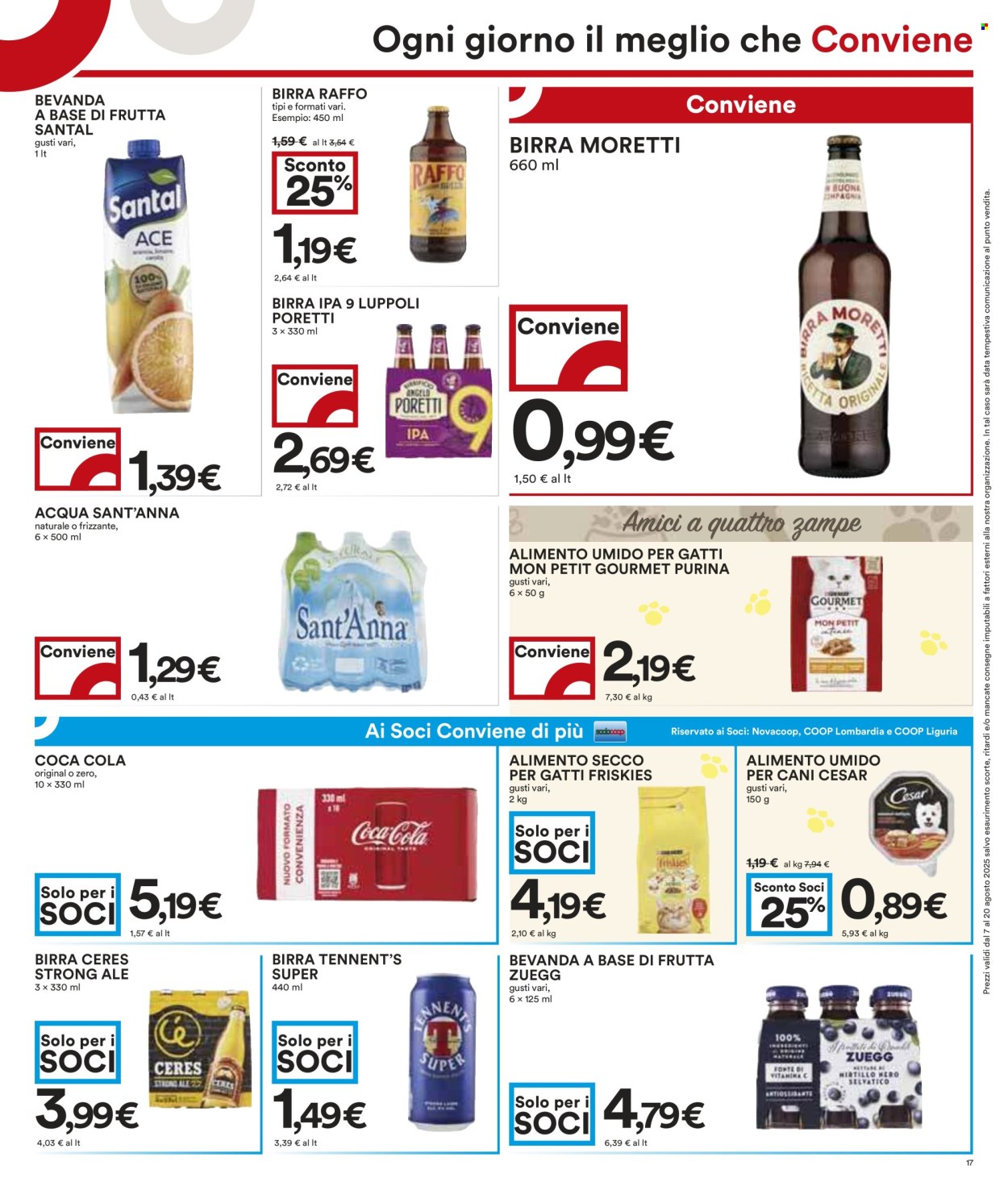 Volantino Coop - 7/8/2025 - 20/8/2025. Pagina 17