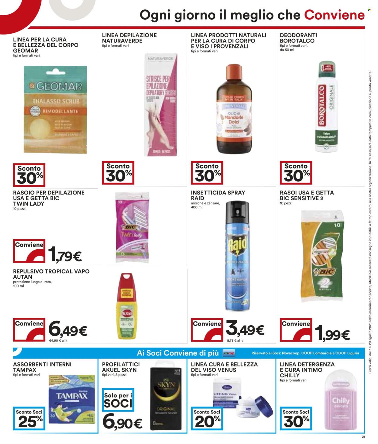 Volantino Coop - 7/8/2025 - 20/8/2025. Pagina 21