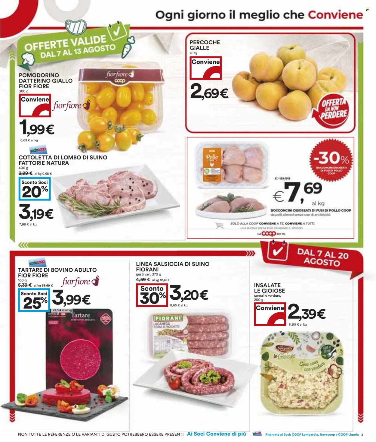 Volantino Coop - 7/8/2025 - 20/8/2025. Pagina 3