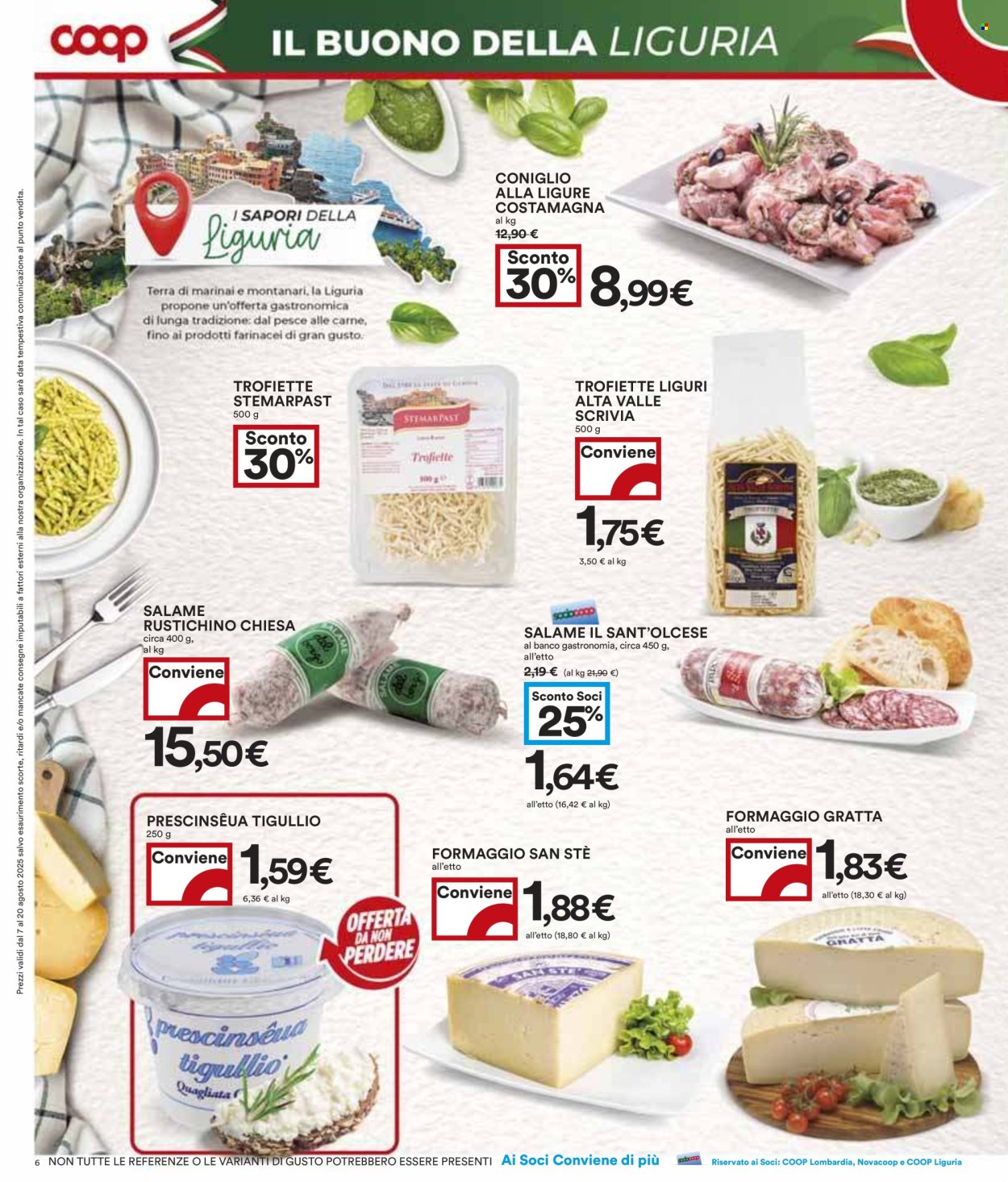 Volantino Coop - 7/8/2025 - 20/8/2025. Pagina 6