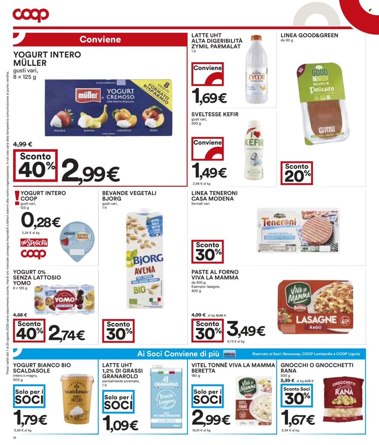 Volantino Coop - 7/8/2025 - 20/8/2025. Pagina 12