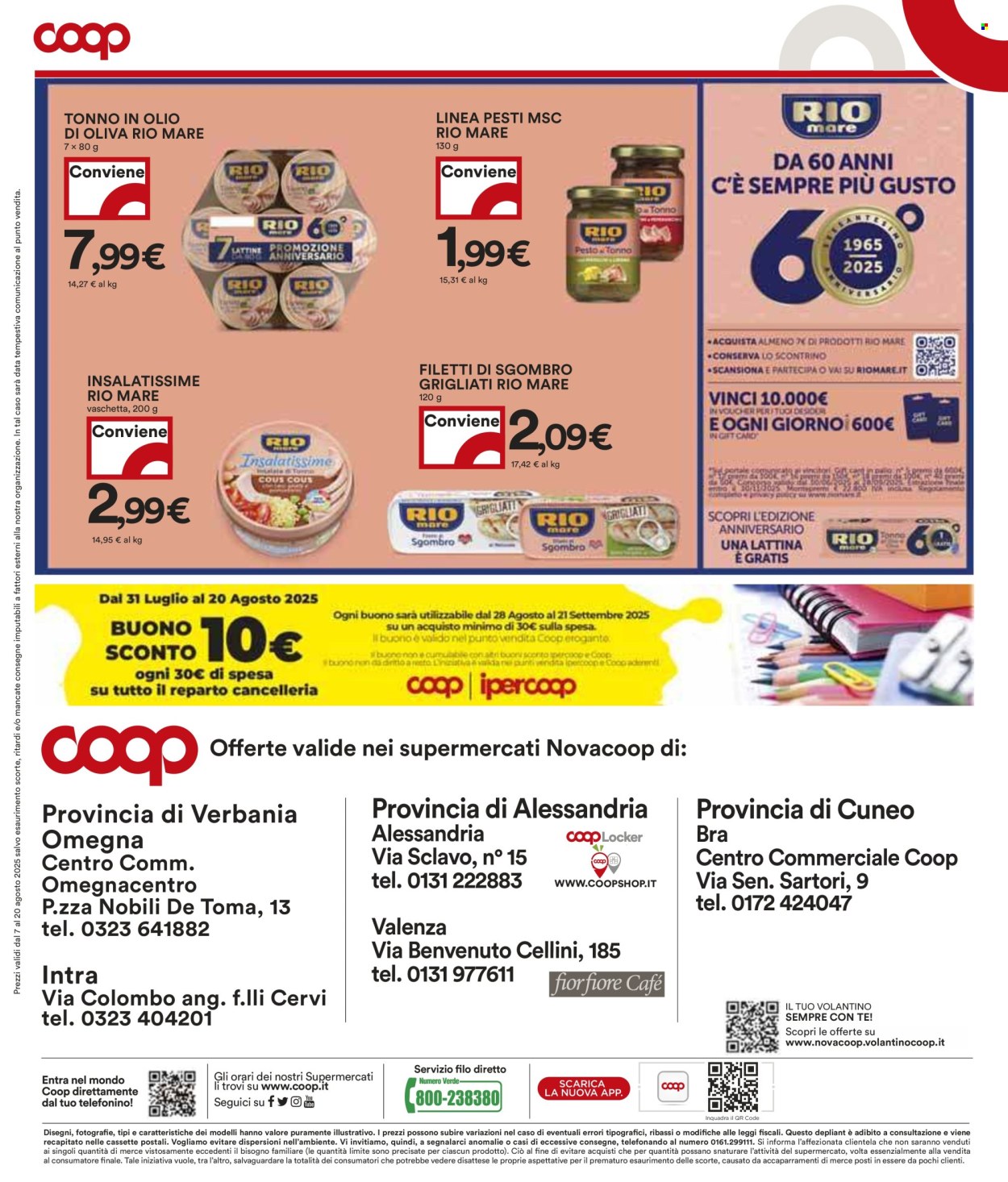 Volantino Coop - 7/8/2025 - 20/8/2025. Pagina 25