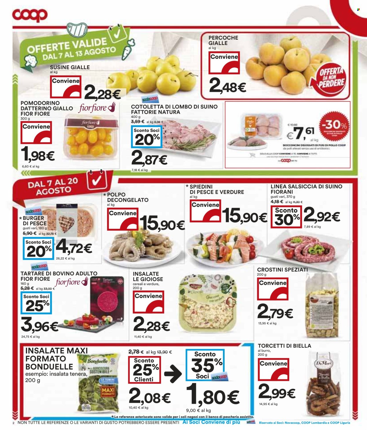 Volantino Coop - 7/8/2025 - 20/8/2025. Pagina 2