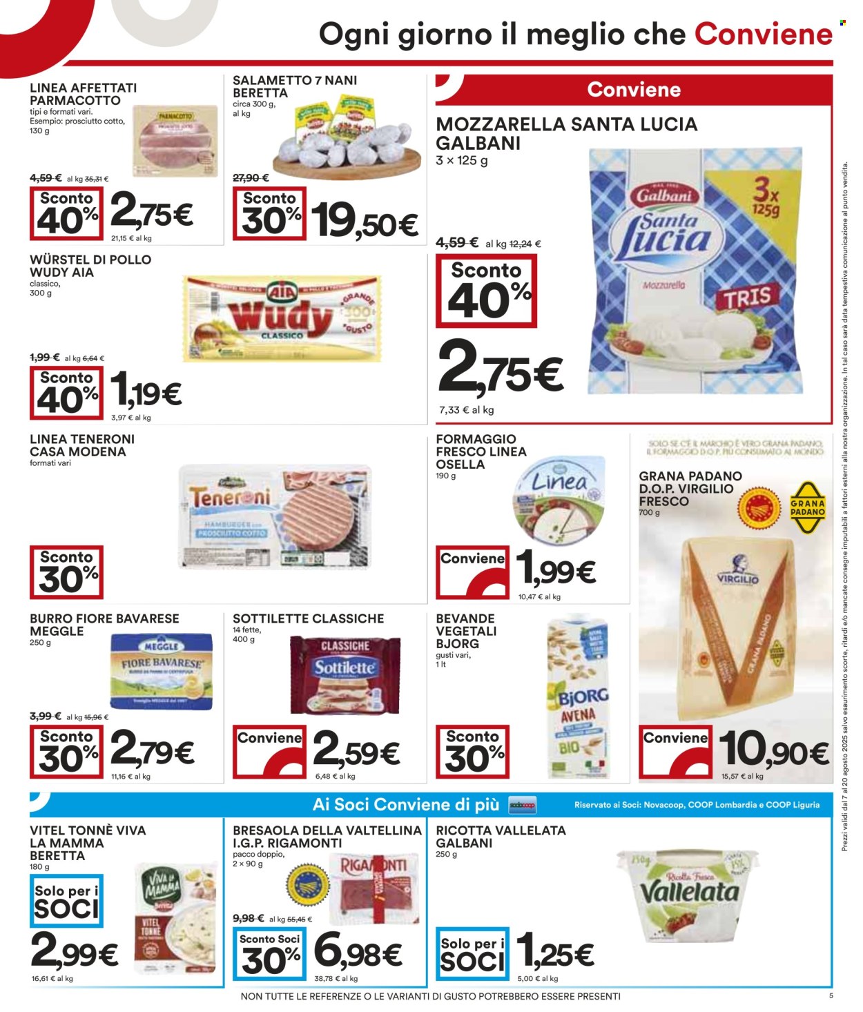 Volantino Coop - 7/8/2025 - 20/8/2025. Pagina 5