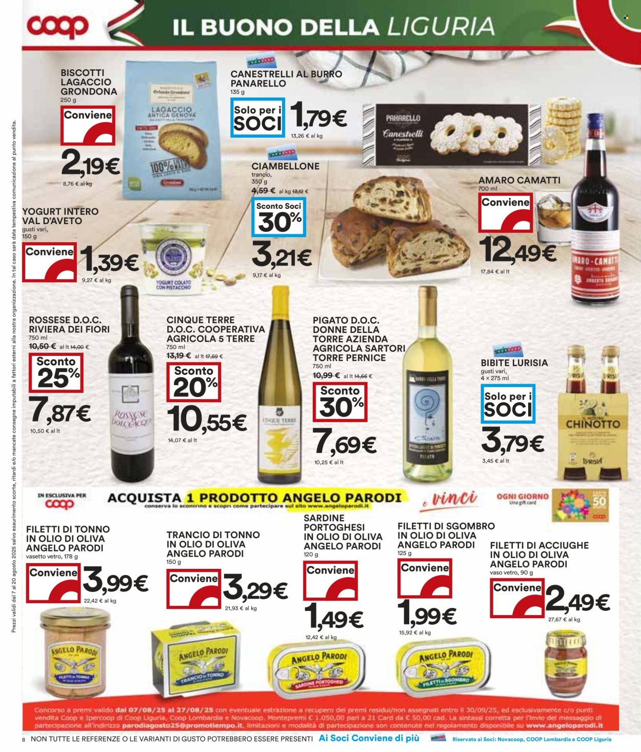 Volantino Coop - 7/8/2025 - 20/8/2025. Pagina 8