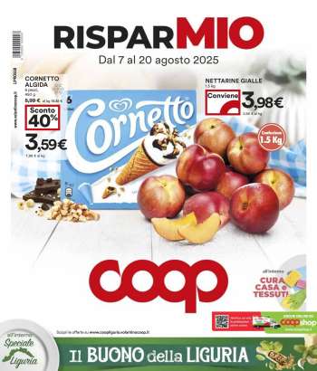 Volantino Coop - 7/8/2025 - 20/8/2025.