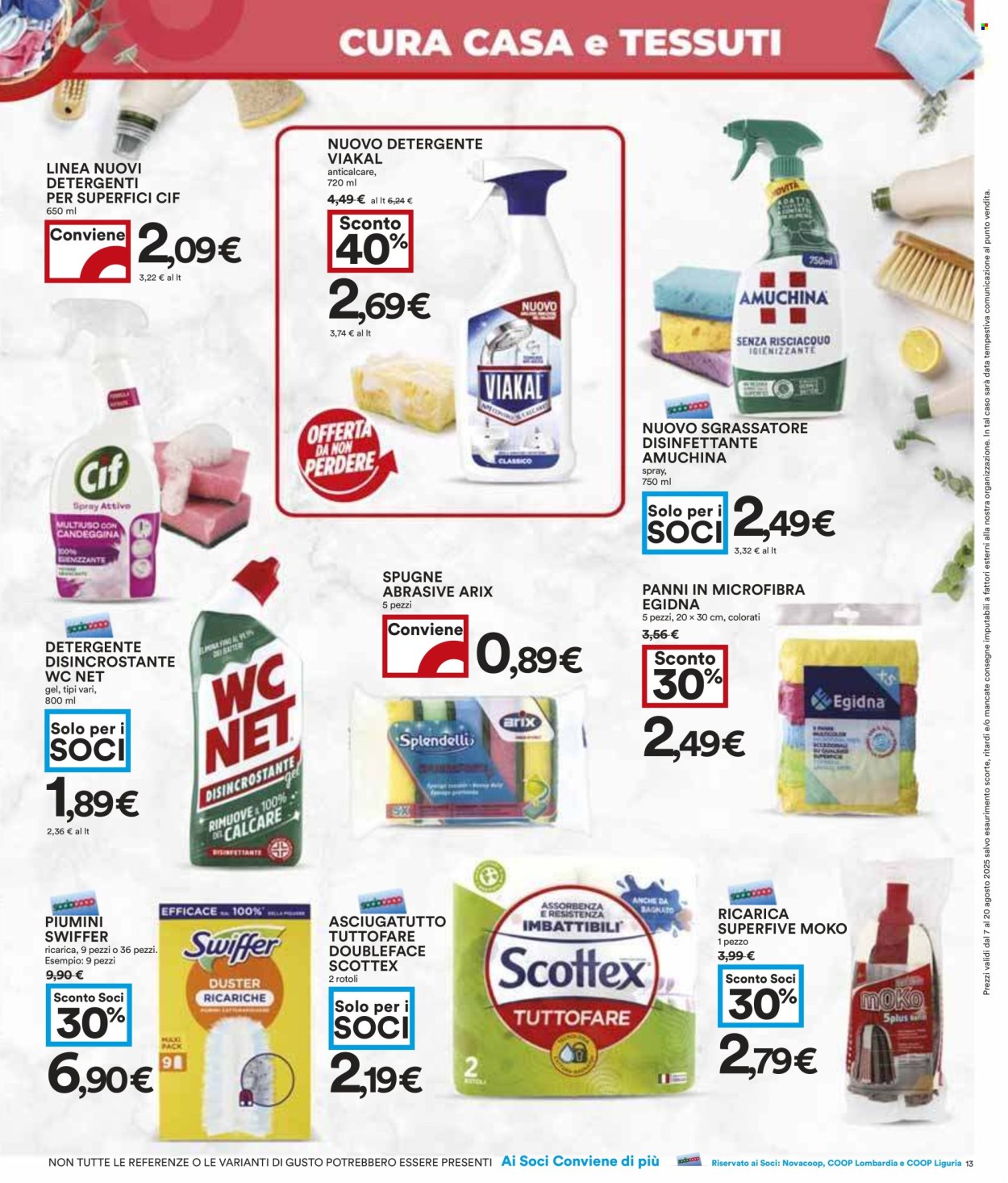 Volantino Coop - 7/8/2025 - 20/8/2025. Pagina 13