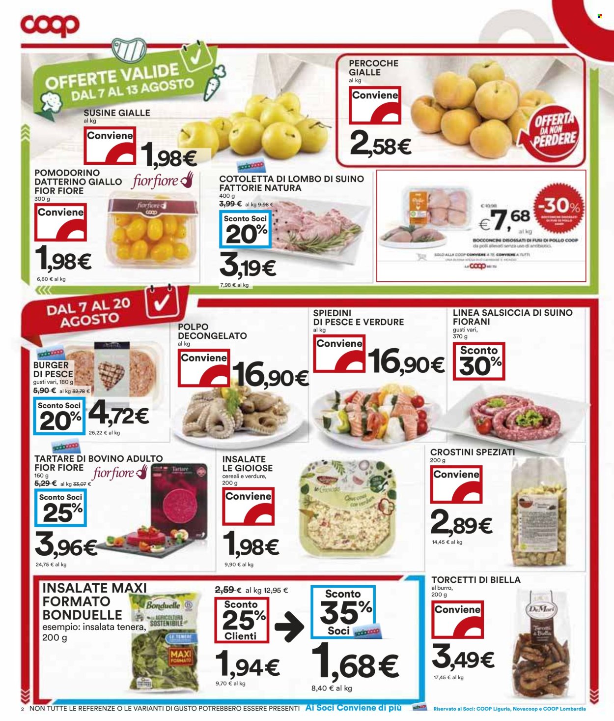 Volantino Coop - 7/8/2025 - 20/8/2025. Pagina 2