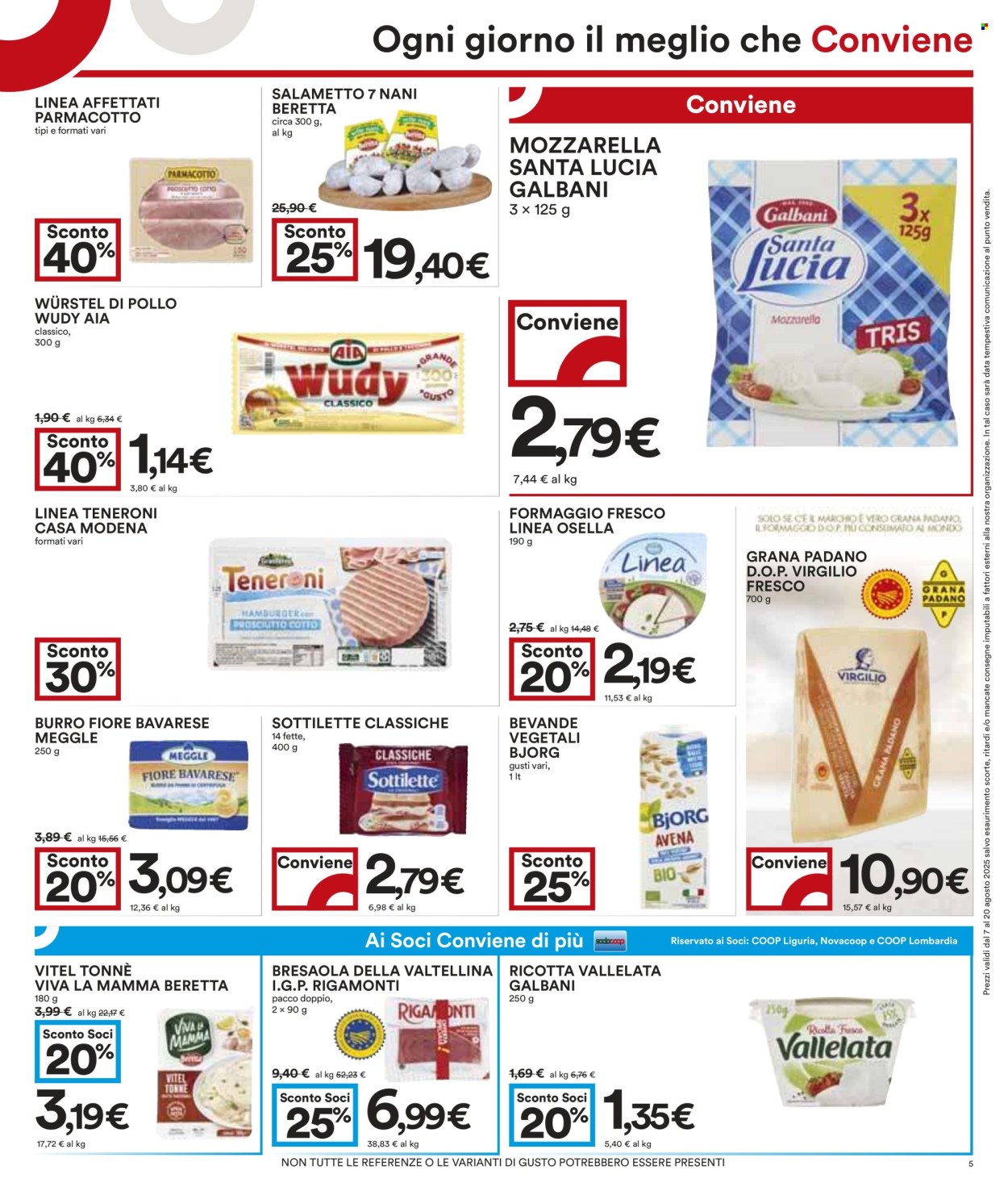 Volantino Coop - 7/8/2025 - 20/8/2025. Pagina 5