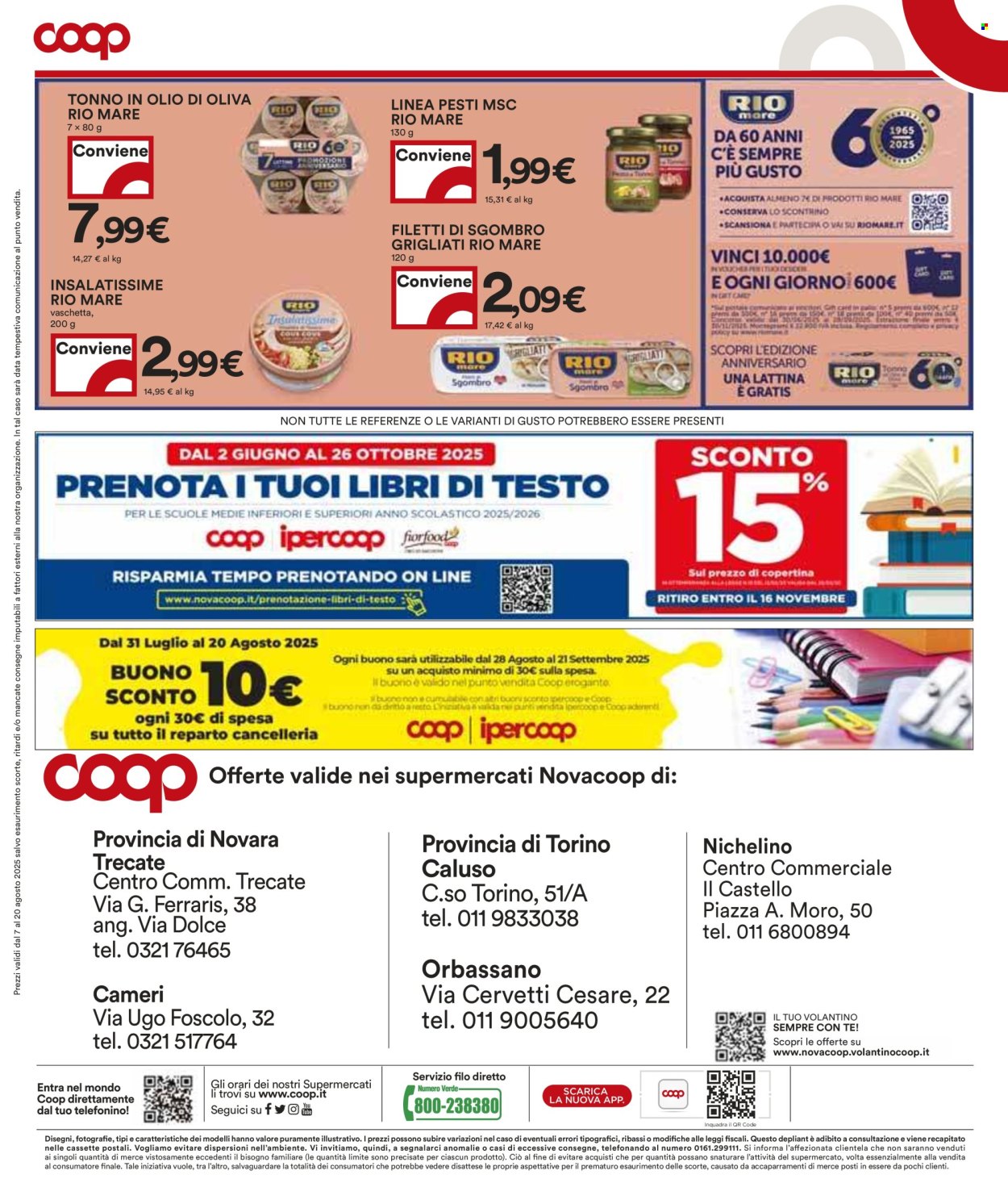 Volantino Coop - 7/8/2025 - 20/8/2025. Pagina 18