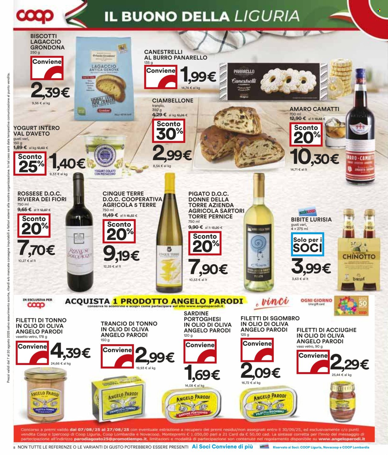 Volantino Coop - 7/8/2025 - 20/8/2025. Pagina 8