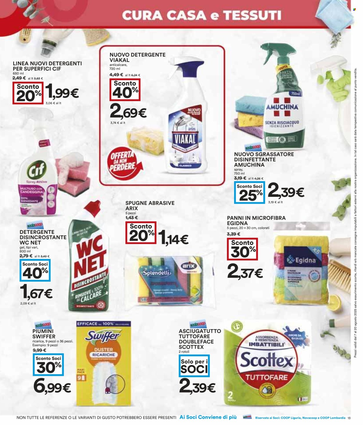 Volantino Coop - 7/8/2025 - 20/8/2025. Pagina 13