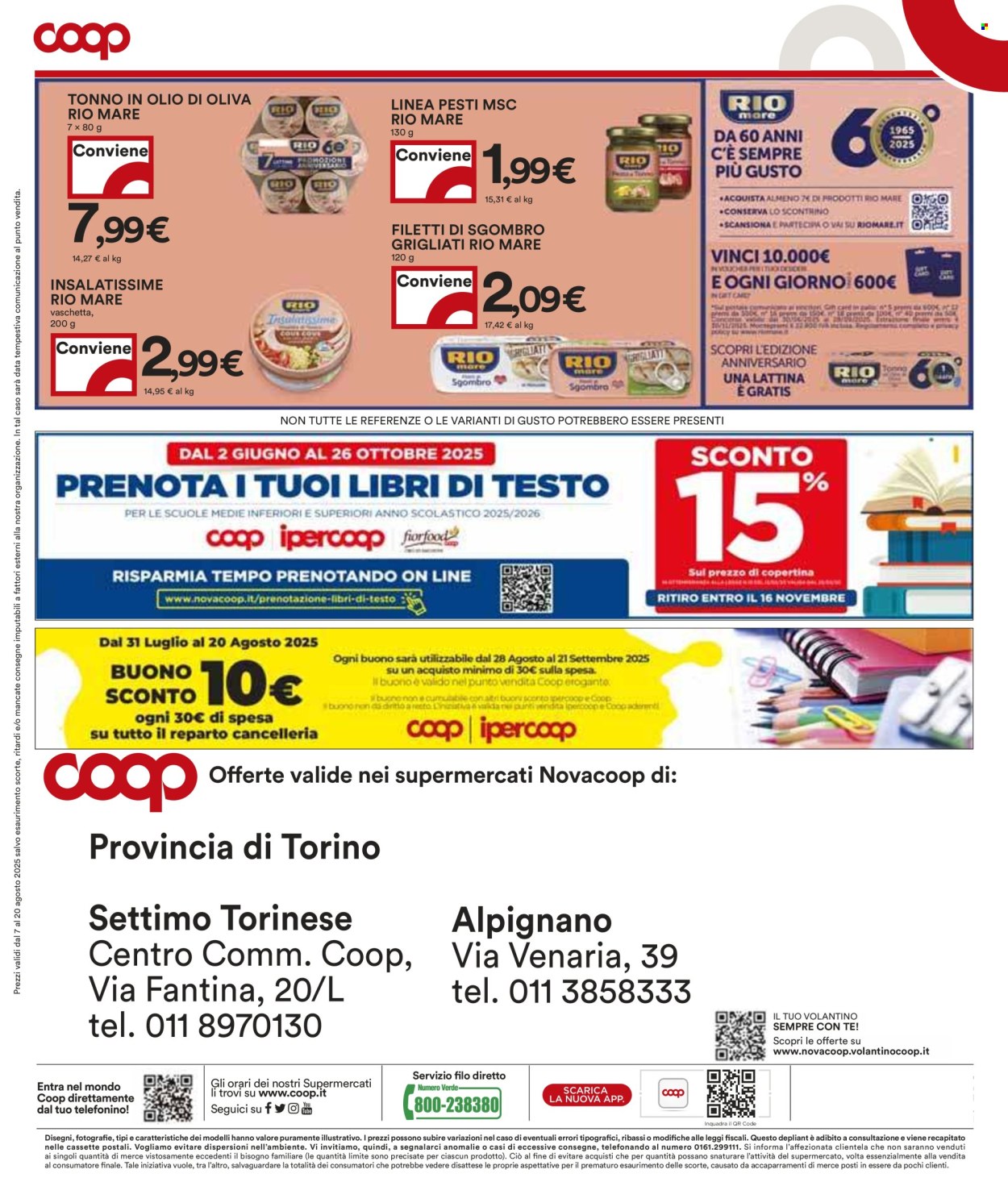 Volantino Coop - 7/8/2025 - 20/8/2025. Pagina 18