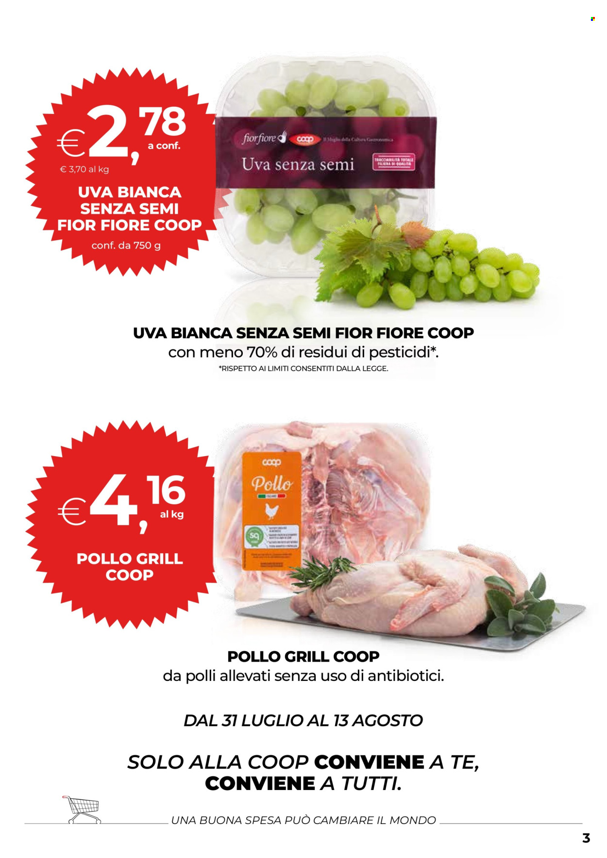 Volantino Coop - 7/8/2025 - 20/8/2025. Pagina 3